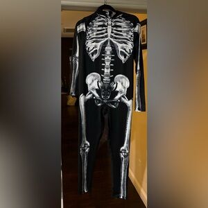 Skeleton one piece Halloween Costume